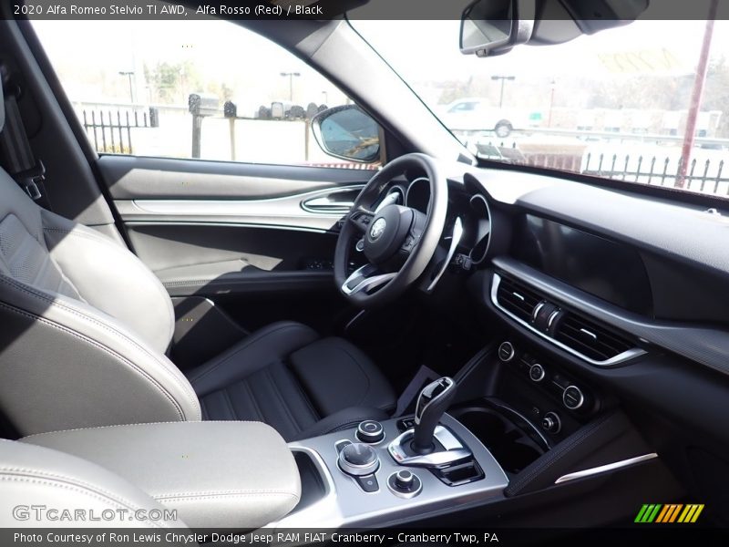 Alfa Rosso (Red) / Black 2020 Alfa Romeo Stelvio TI AWD