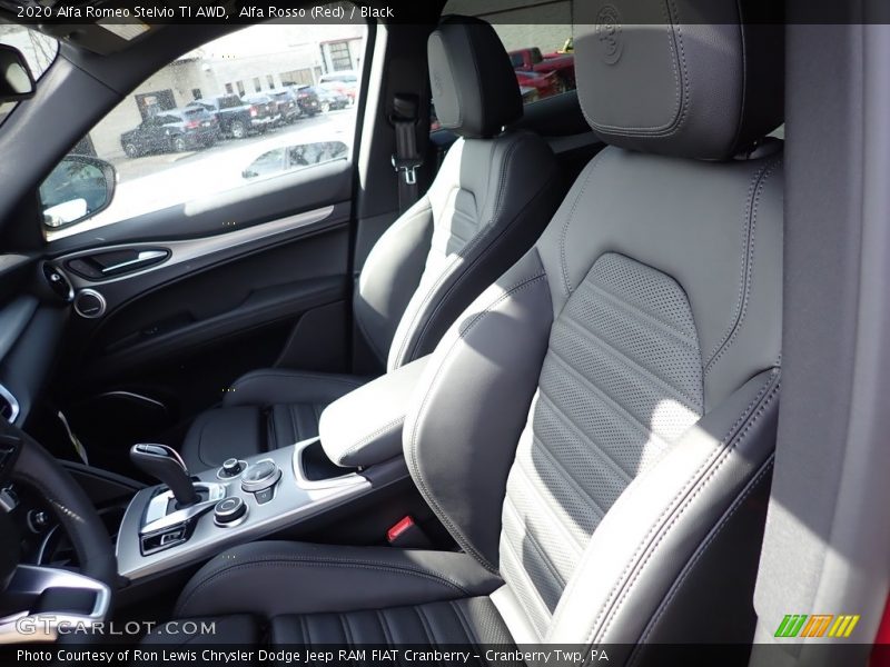 Alfa Rosso (Red) / Black 2020 Alfa Romeo Stelvio TI AWD