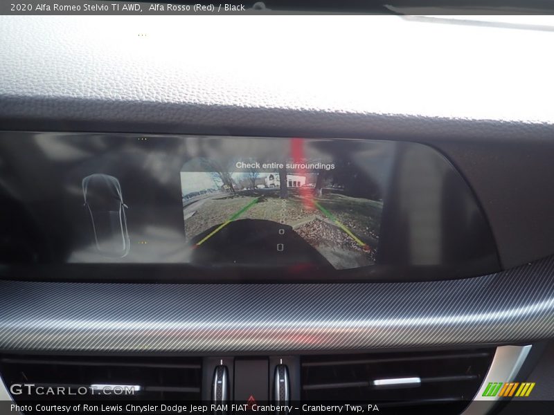 Alfa Rosso (Red) / Black 2020 Alfa Romeo Stelvio TI AWD