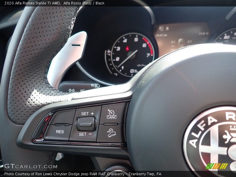 Alfa Rosso (Red) / Black 2020 Alfa Romeo Stelvio TI AWD