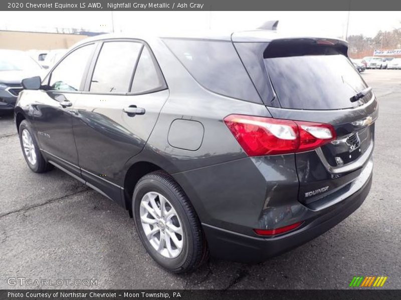 Nightfall Gray Metallic / Ash Gray 2020 Chevrolet Equinox LS AWD