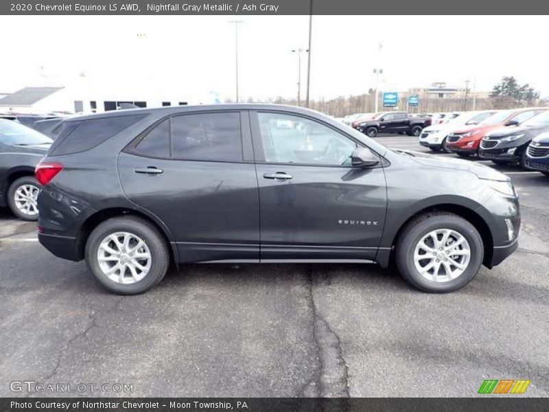 Nightfall Gray Metallic / Ash Gray 2020 Chevrolet Equinox LS AWD