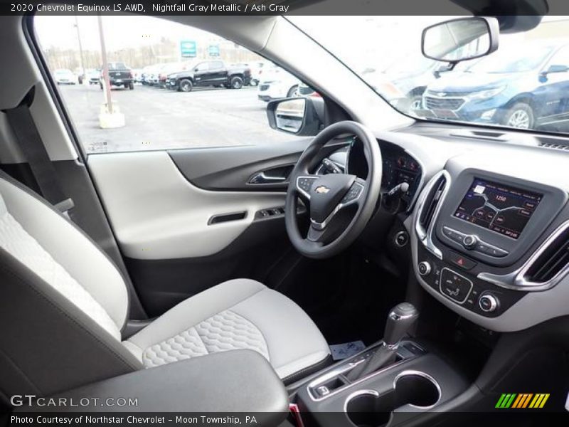 Nightfall Gray Metallic / Ash Gray 2020 Chevrolet Equinox LS AWD