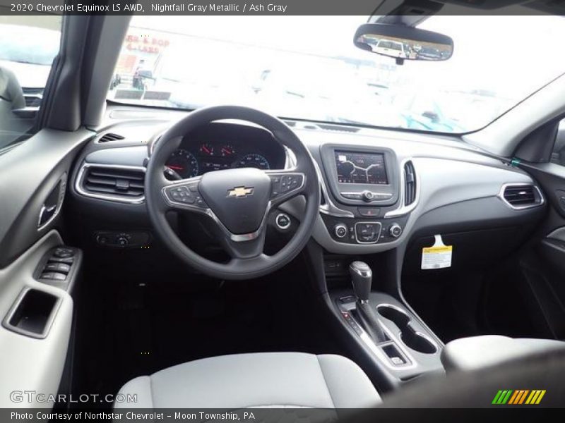 Nightfall Gray Metallic / Ash Gray 2020 Chevrolet Equinox LS AWD