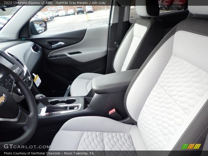 Nightfall Gray Metallic / Ash Gray 2020 Chevrolet Equinox LS AWD
