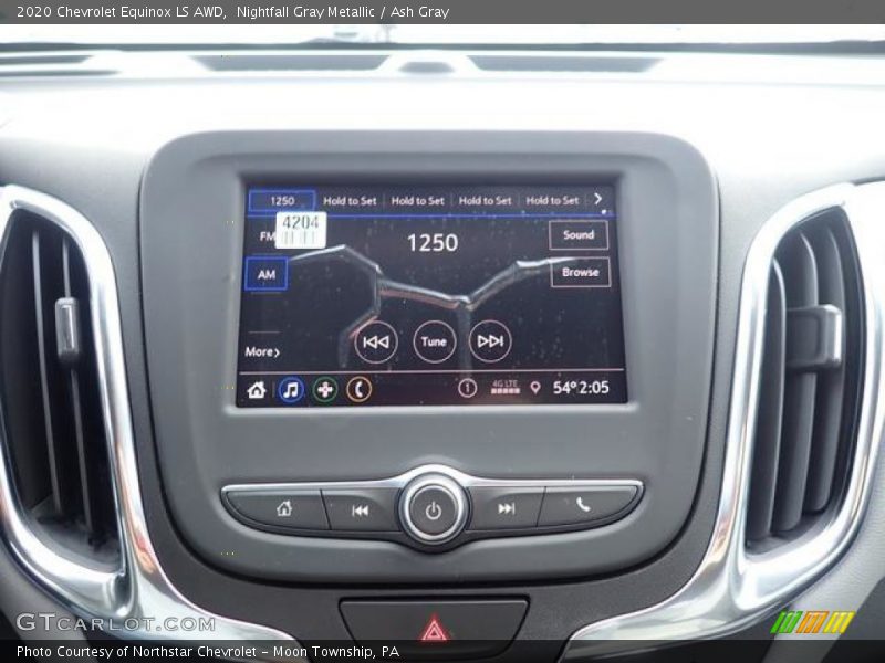 Controls of 2020 Equinox LS AWD