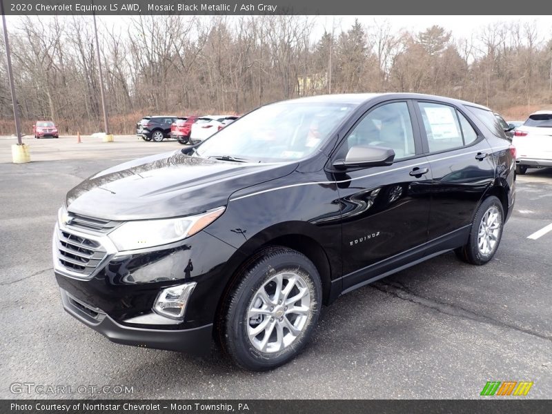 Mosaic Black Metallic / Ash Gray 2020 Chevrolet Equinox LS AWD