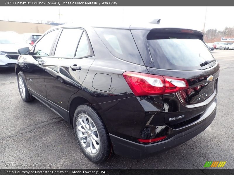 Mosaic Black Metallic / Ash Gray 2020 Chevrolet Equinox LS AWD
