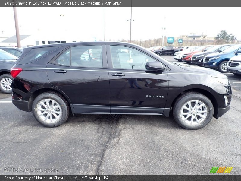 Mosaic Black Metallic / Ash Gray 2020 Chevrolet Equinox LS AWD