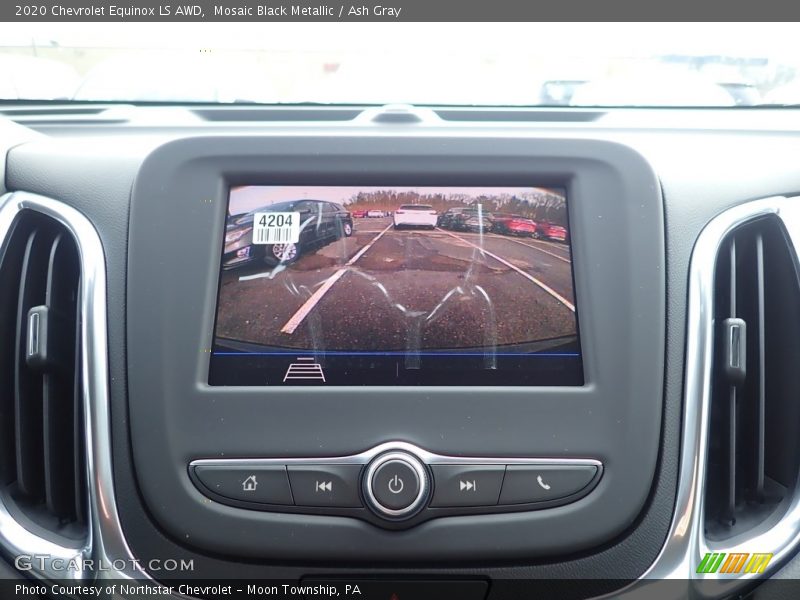 Mosaic Black Metallic / Ash Gray 2020 Chevrolet Equinox LS AWD