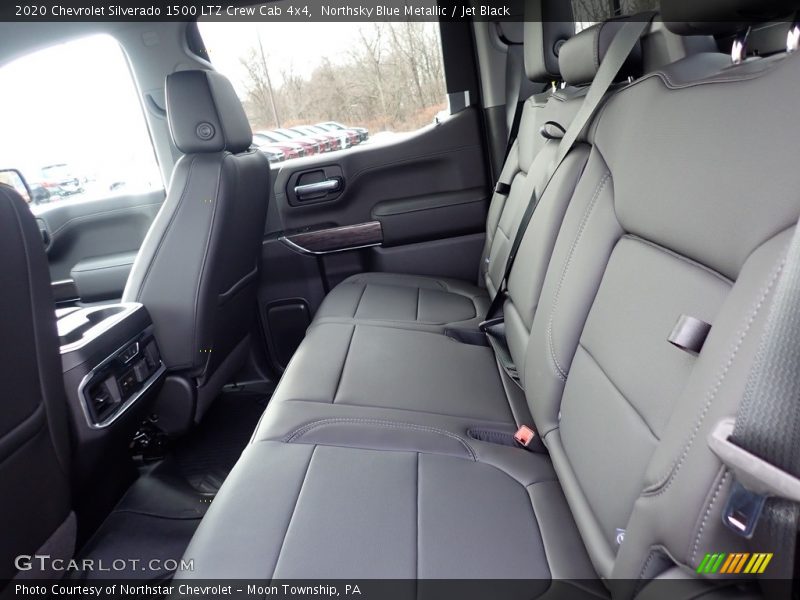 Northsky Blue Metallic / Jet Black 2020 Chevrolet Silverado 1500 LTZ Crew Cab 4x4