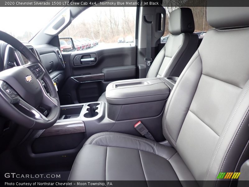 Northsky Blue Metallic / Jet Black 2020 Chevrolet Silverado 1500 LTZ Crew Cab 4x4