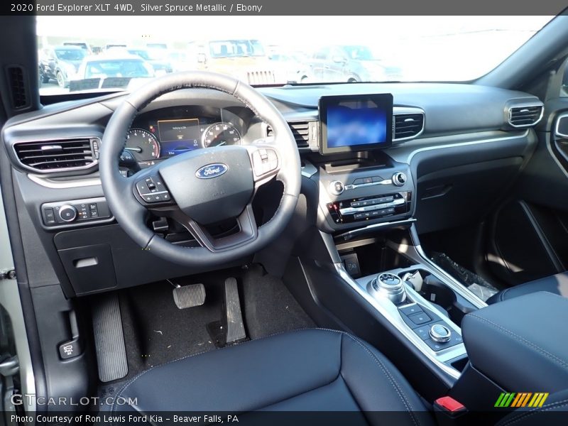 Dashboard of 2020 Explorer XLT 4WD