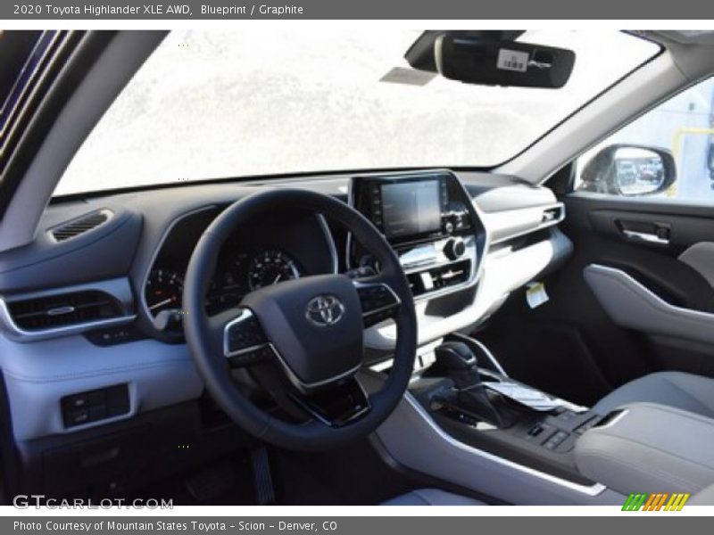Blueprint / Graphite 2020 Toyota Highlander XLE AWD