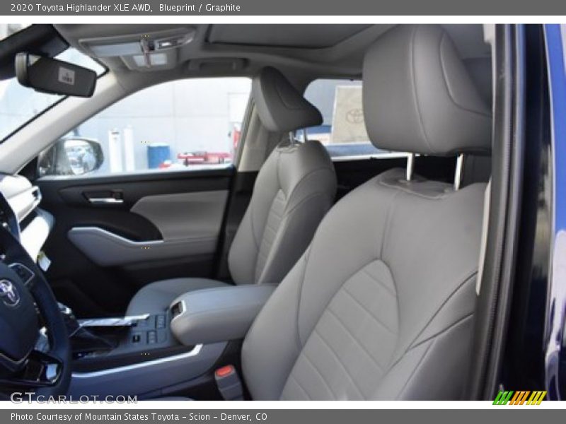 Blueprint / Graphite 2020 Toyota Highlander XLE AWD