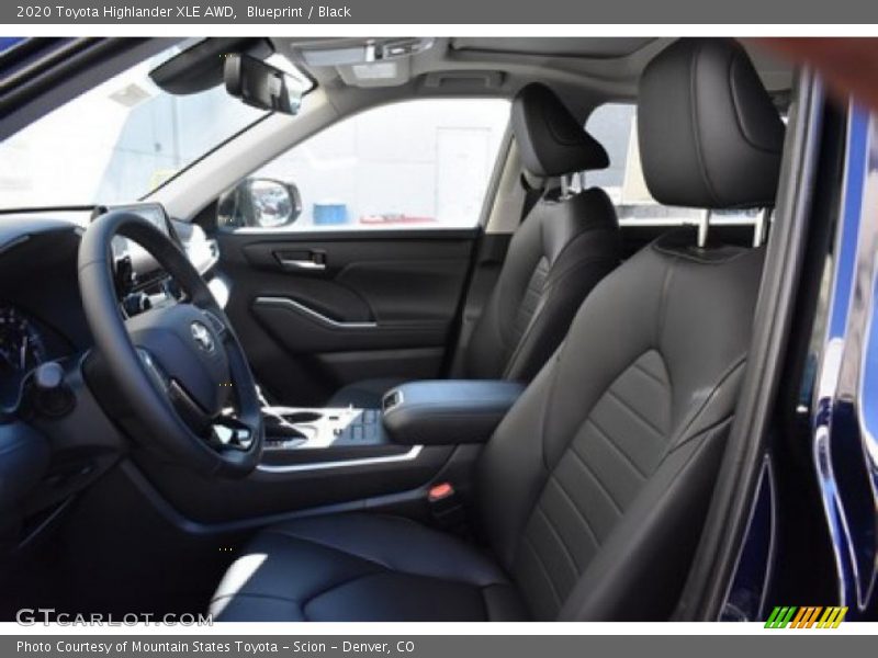 Blueprint / Black 2020 Toyota Highlander XLE AWD