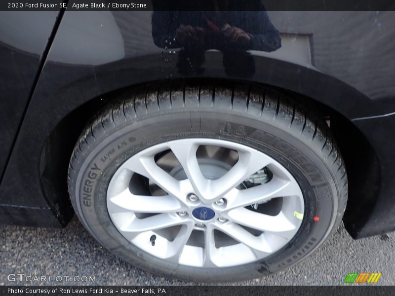 Agate Black / Ebony Stone 2020 Ford Fusion SE