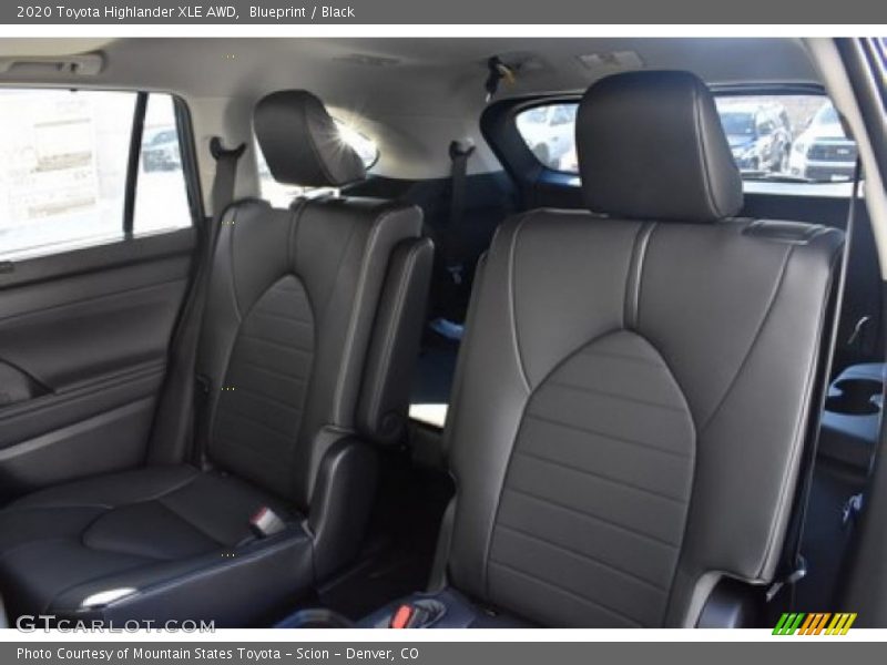 Blueprint / Black 2020 Toyota Highlander XLE AWD