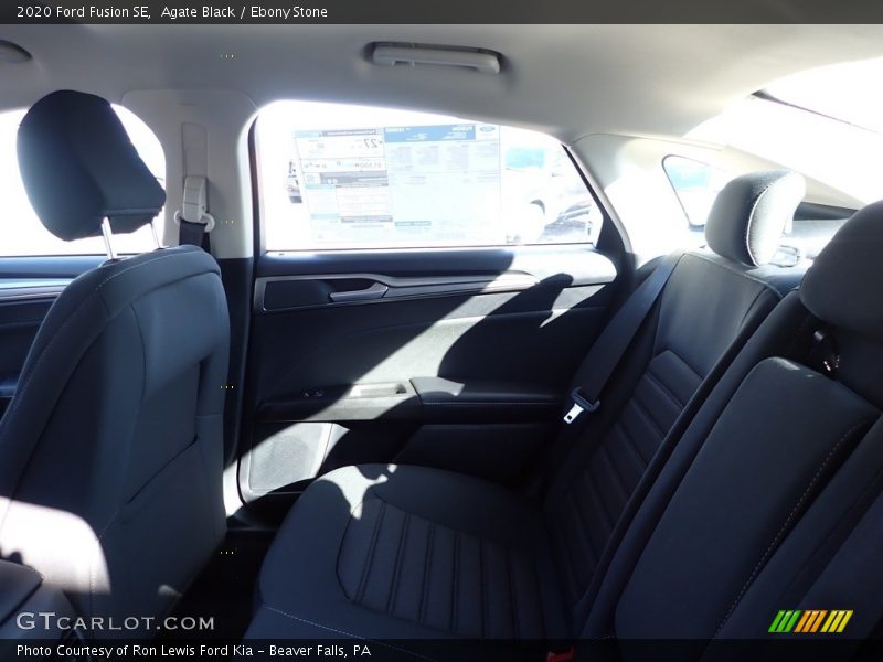 Agate Black / Ebony Stone 2020 Ford Fusion SE