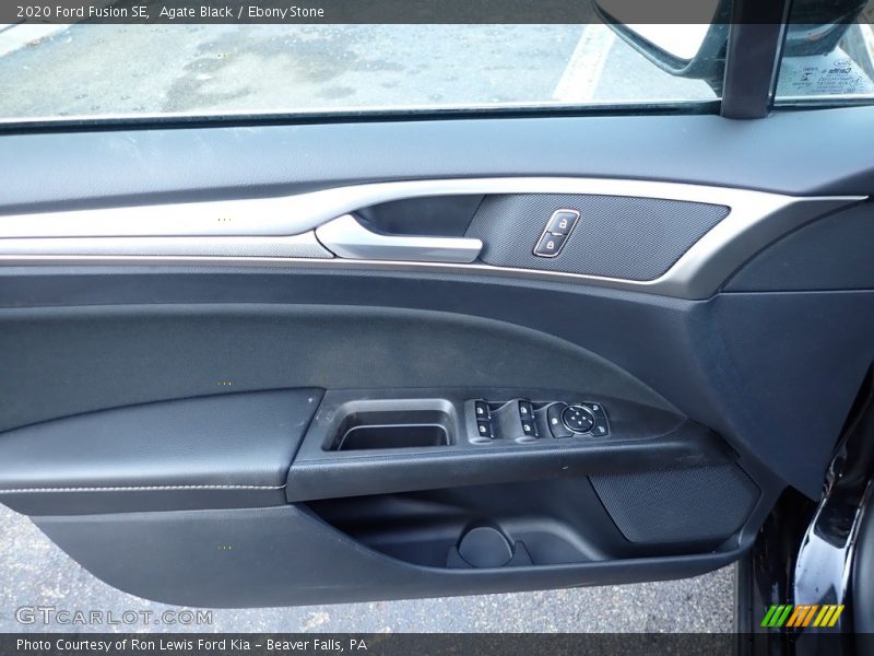 Agate Black / Ebony Stone 2020 Ford Fusion SE