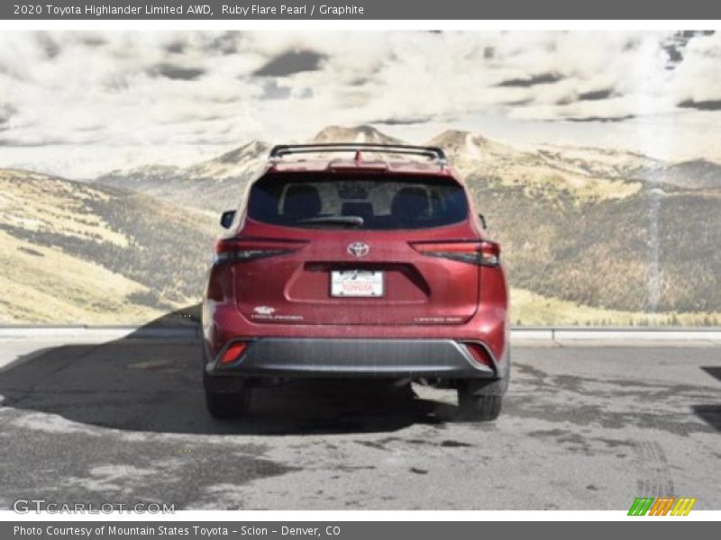 Ruby Flare Pearl / Graphite 2020 Toyota Highlander Limited AWD
