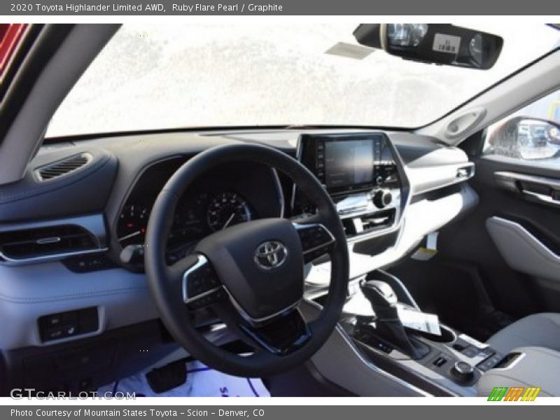 Ruby Flare Pearl / Graphite 2020 Toyota Highlander Limited AWD