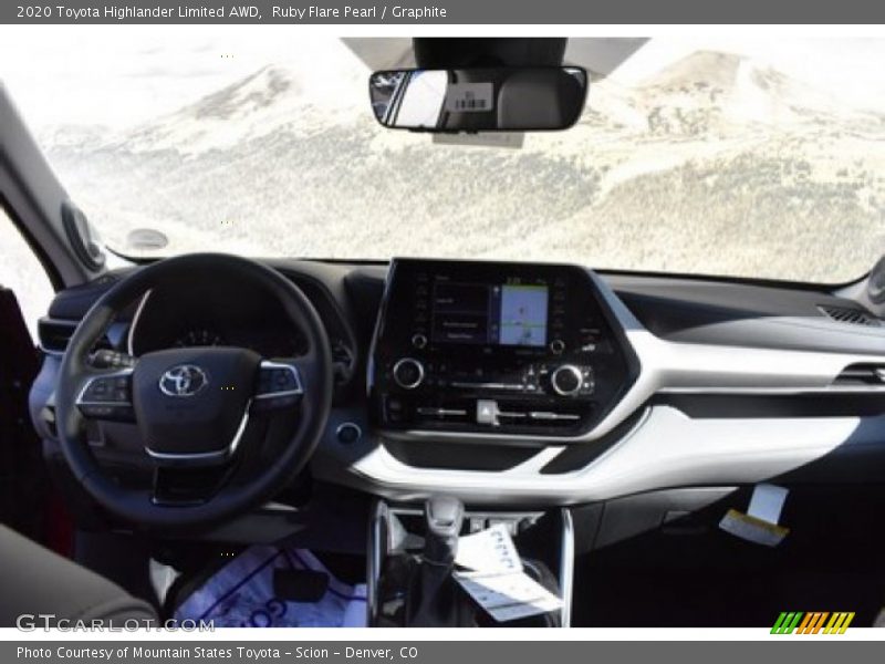 Ruby Flare Pearl / Graphite 2020 Toyota Highlander Limited AWD