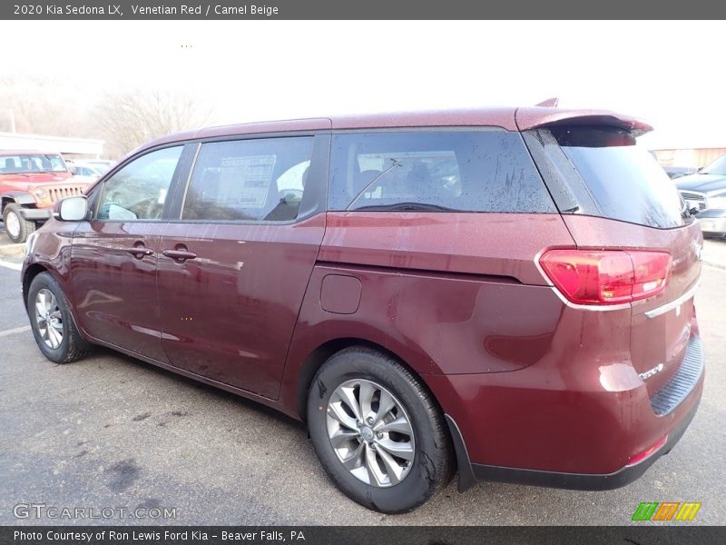 Venetian Red / Camel Beige 2020 Kia Sedona LX