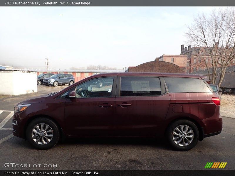 Venetian Red / Camel Beige 2020 Kia Sedona LX