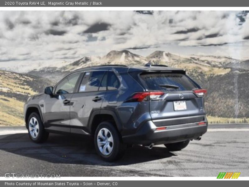 Magnetic Gray Metallic / Black 2020 Toyota RAV4 LE