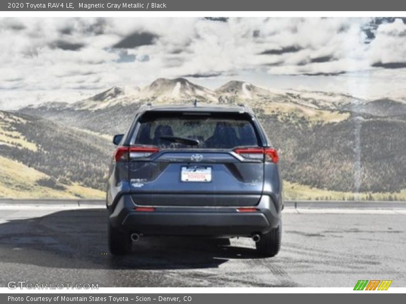 Magnetic Gray Metallic / Black 2020 Toyota RAV4 LE