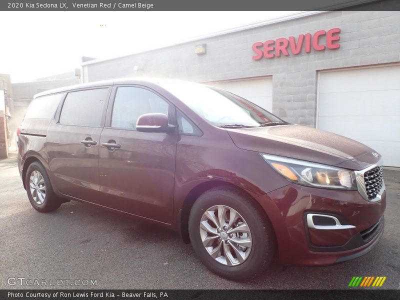 Venetian Red / Camel Beige 2020 Kia Sedona LX