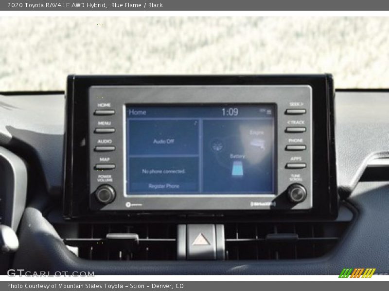 Blue Flame / Black 2020 Toyota RAV4 LE AWD Hybrid