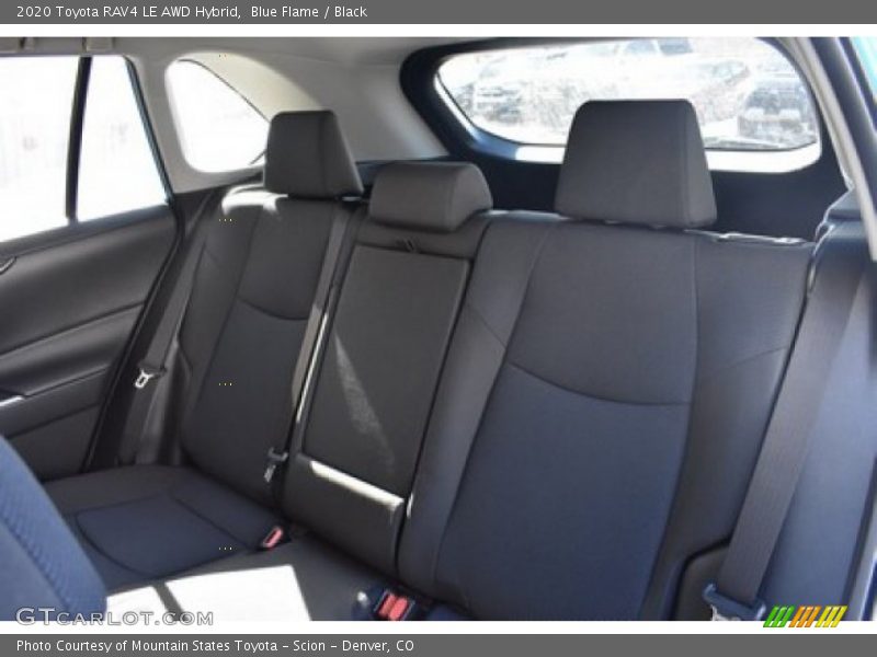 Blue Flame / Black 2020 Toyota RAV4 LE AWD Hybrid