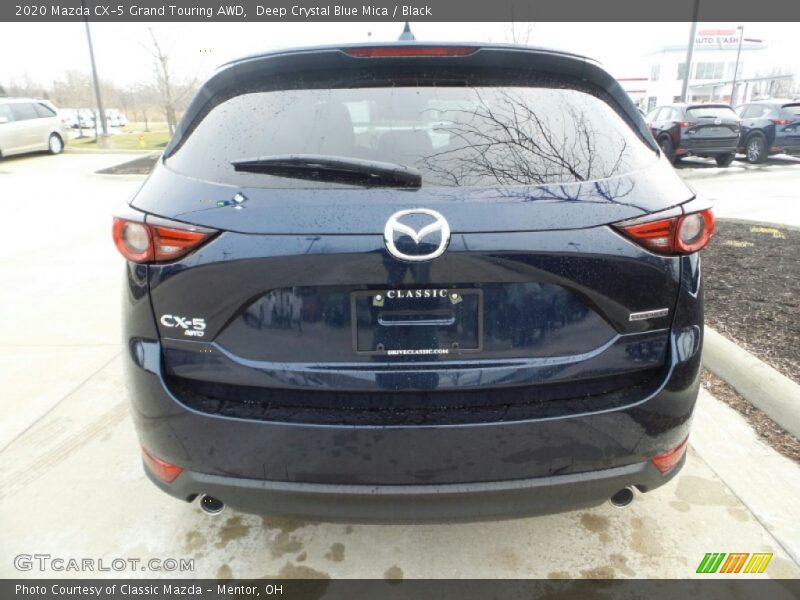 Deep Crystal Blue Mica / Black 2020 Mazda CX-5 Grand Touring AWD