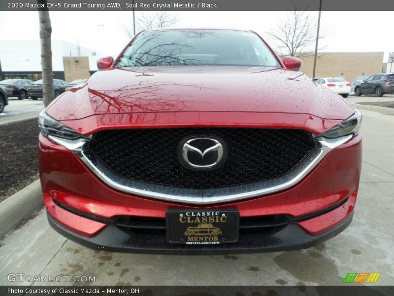 Soul Red Crystal Metallic / Black 2020 Mazda CX-5 Grand Touring AWD