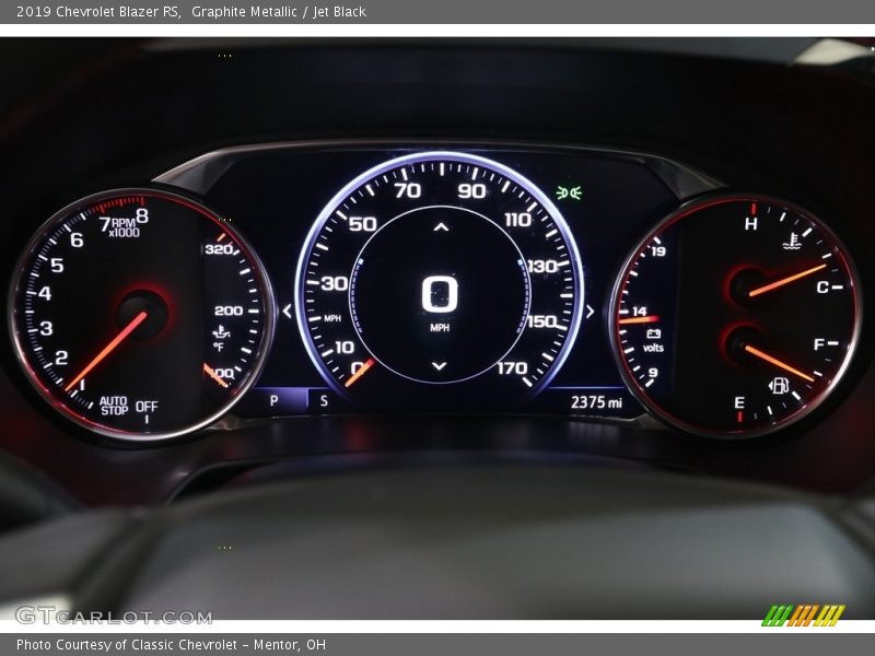 Graphite Metallic / Jet Black 2019 Chevrolet Blazer RS