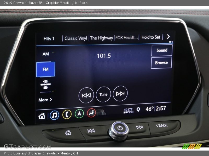 Graphite Metallic / Jet Black 2019 Chevrolet Blazer RS