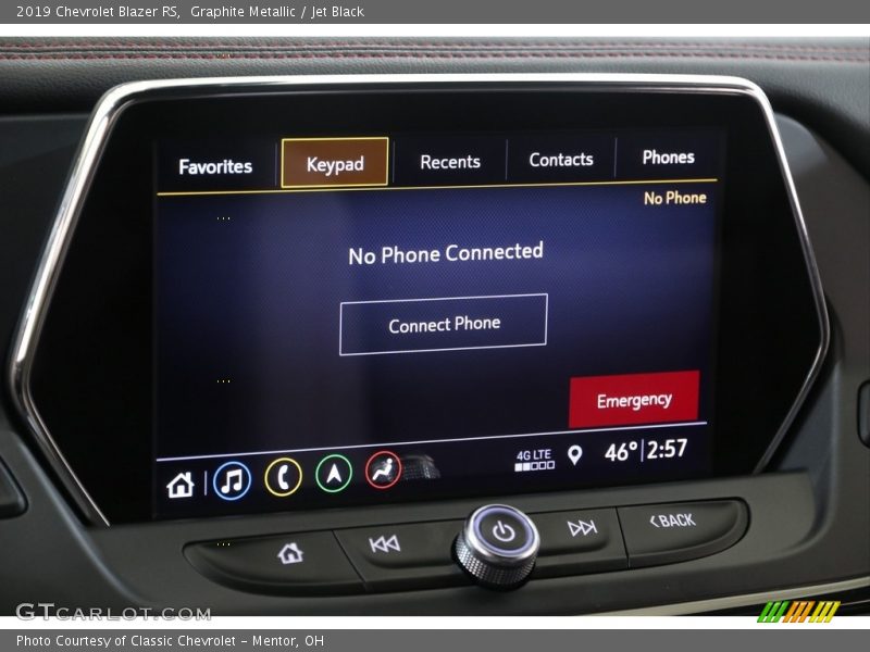 Graphite Metallic / Jet Black 2019 Chevrolet Blazer RS