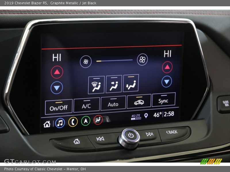 Graphite Metallic / Jet Black 2019 Chevrolet Blazer RS