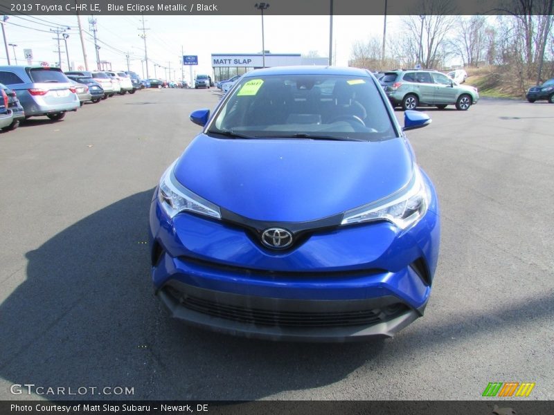 Blue Eclipse Metallic / Black 2019 Toyota C-HR LE