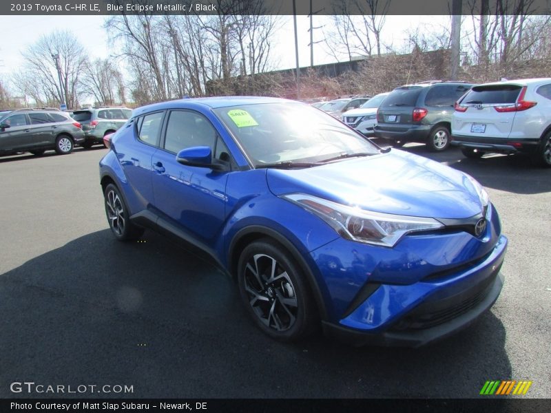 Blue Eclipse Metallic / Black 2019 Toyota C-HR LE