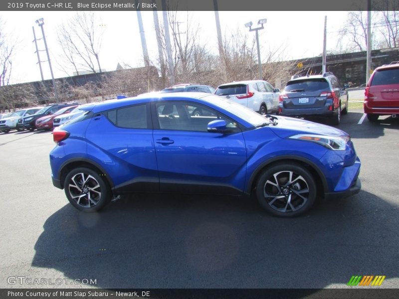 Blue Eclipse Metallic / Black 2019 Toyota C-HR LE