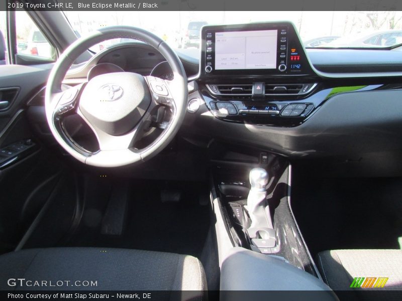 Blue Eclipse Metallic / Black 2019 Toyota C-HR LE