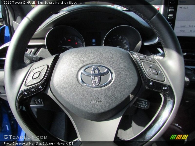 Blue Eclipse Metallic / Black 2019 Toyota C-HR LE