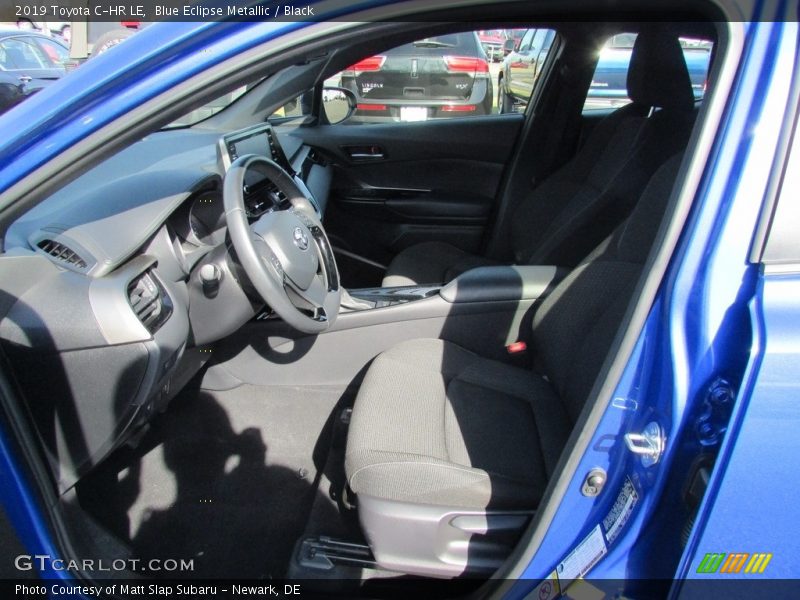 Blue Eclipse Metallic / Black 2019 Toyota C-HR LE
