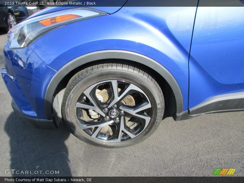 Blue Eclipse Metallic / Black 2019 Toyota C-HR LE