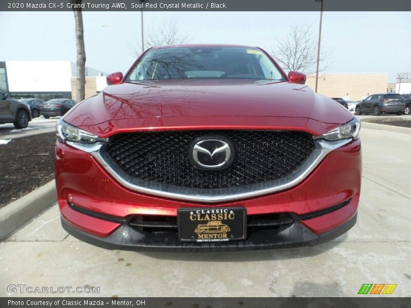 Soul Red Crystal Metallic / Black 2020 Mazda CX-5 Grand Touring AWD