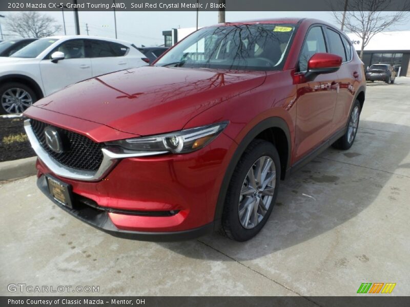 Soul Red Crystal Metallic / Black 2020 Mazda CX-5 Grand Touring AWD