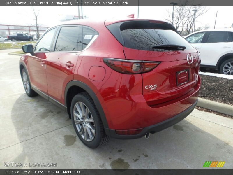 Soul Red Crystal Metallic / Black 2020 Mazda CX-5 Grand Touring AWD